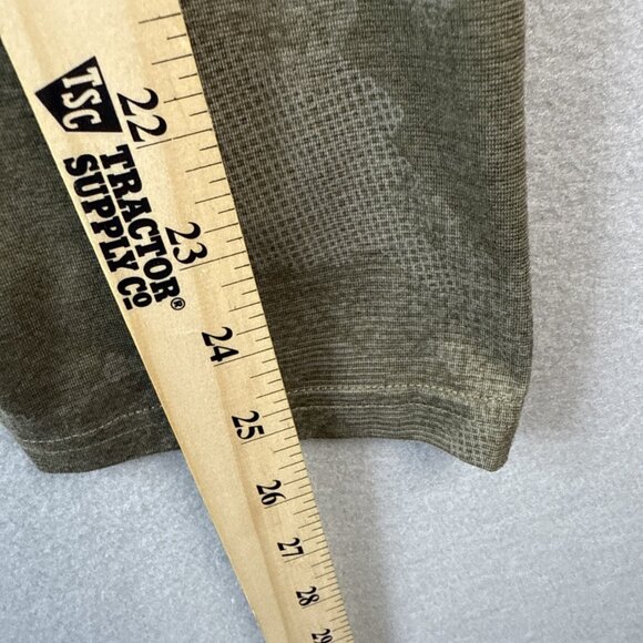 Prana Top Women’s Size XL Camo Printed Long Sleeve Pullover Tee Shirt Athleisure - Picture 7 of 9